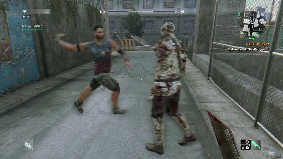 Im Koop-Modus gehen wir mit bis zu drei Kumpels auf Zombiejagd. Das Spiel wird dadurch aber tendenziell zu leicht.