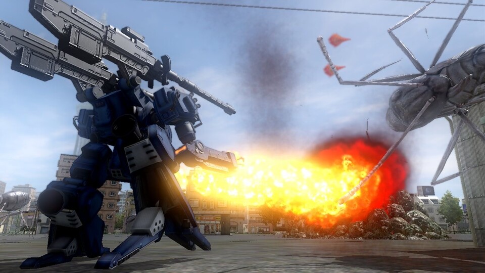 Earth Defense Force 2025 erscheint erst 2014 in Europa.