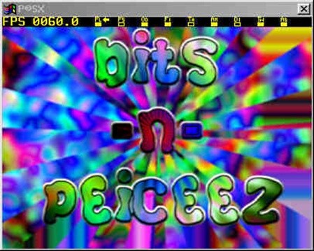 Dieser Emulator wird zwar seit einiger Zeit nicht mehr weiter entwickelt, benötigt aber nicht unbedingt ein BIOS-Image der PlayStation wie die meisten anderen Emulatoren. Dadurch ist die Kompatibilität des Emulators nicht ganz so hoch, das rechtliche Problem des kopierten BIOS wird so jedoch umgangen. Das Bild zeigt das Demo NPM_Bitztro im Emulator PCSX.