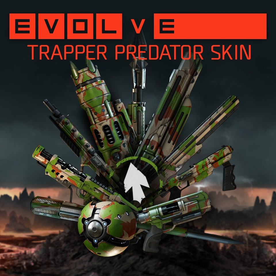 Evolve-Spieler können am kommenden Wochenende einen Predator-Skin für den Trapper Griffin freispielen.