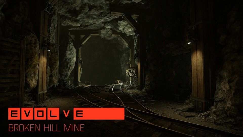 Die beiden kostenlosen Maps »Broken Hill Foundry« und »Broken Hill Mine« erscheinen in den nächsten Wochen für den Multiplayer-Shooter Evolve.