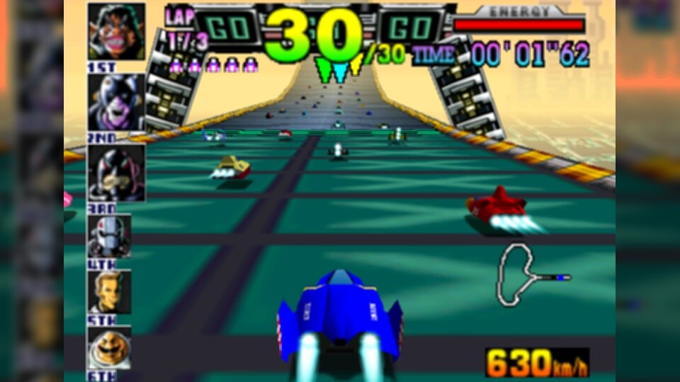 Steigungen und Loopings: In F-Zero X für das N64 brach die Rennspielreihe 1998 in echte 3D-Welten auf.