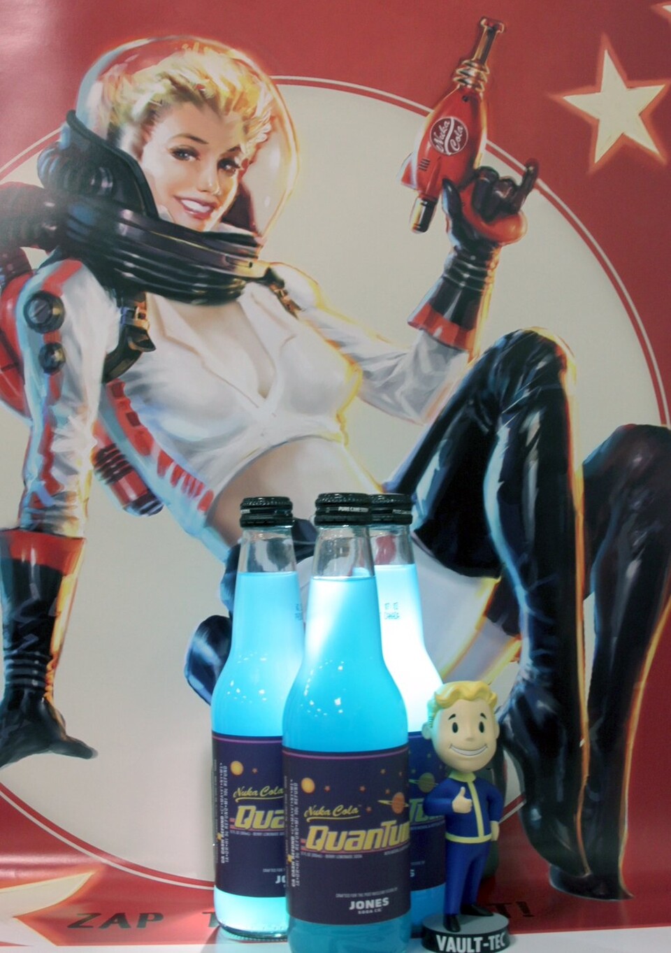 Zum Release von Fallout 4 bietet Bethesda in den USA »echte« Nuka-Cola Quantum zum Verkauf an. 