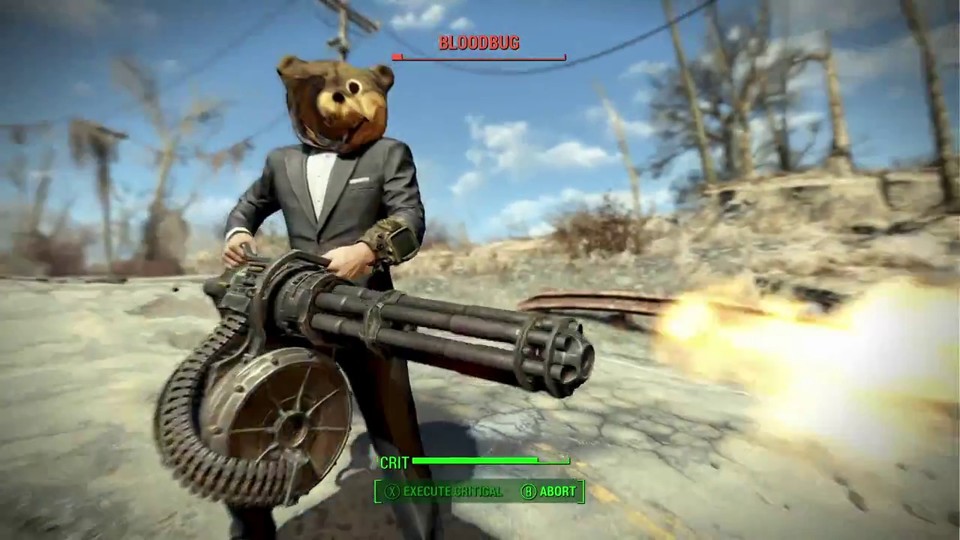 Fallout 4 - Combat-Gameplay Zusammenschnitt