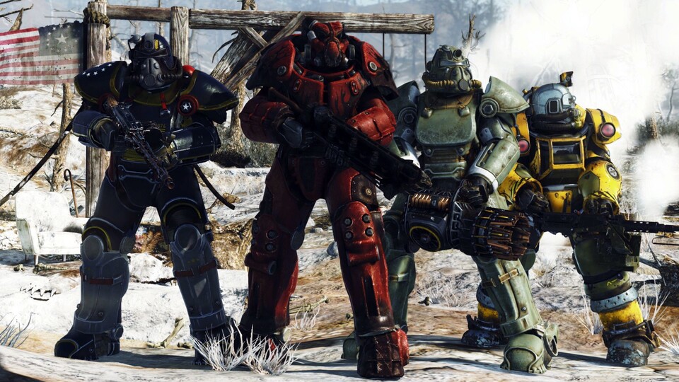 Fallout 76 legt seinen Fokus auf Teamplay.
