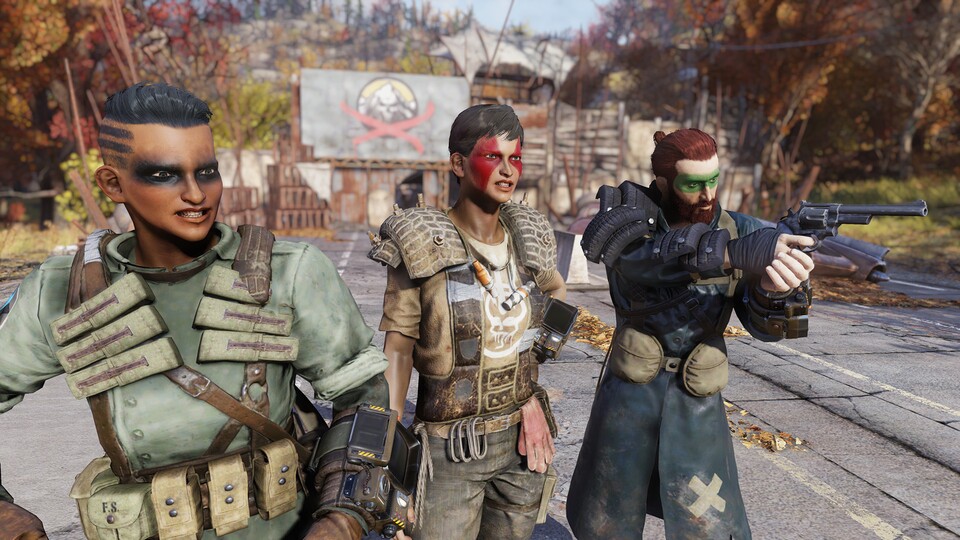 Raider ist in Fallout 76 fies und gemein, aber trotzdem vielschichtig (und damit sind nicht ihre Rüstungen gemeint).
