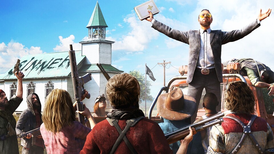 Far Cry 5 greift diverse aktuelle Themen auf – auch wenn die Idee zum Spiel schon mehrere Jahre alt sein soll.