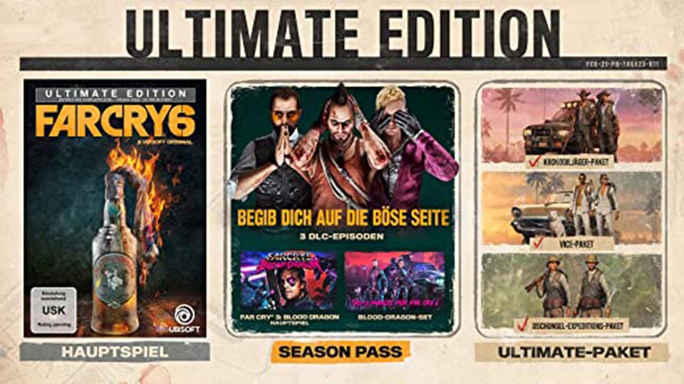 Das alles erwartet euch in der Ultimate Edition von Far Cry 6!