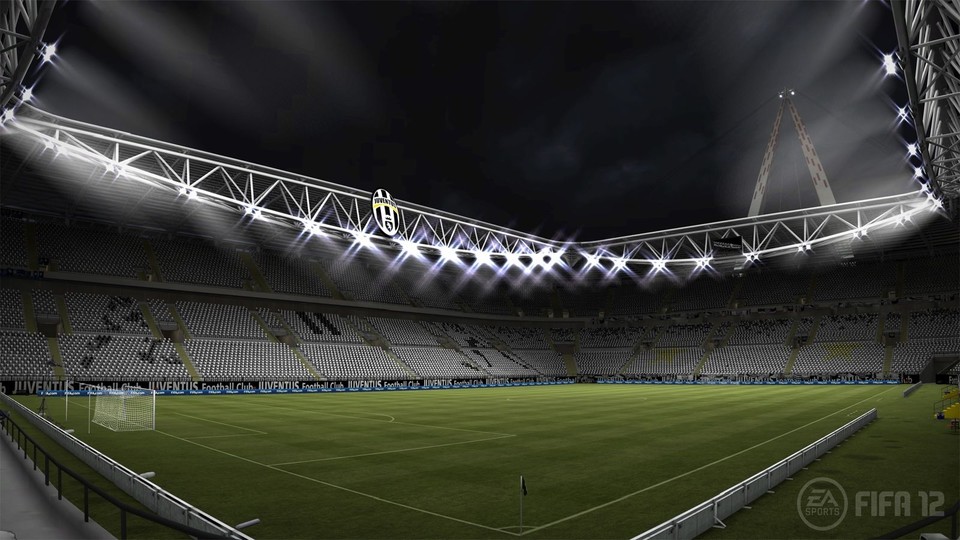 Zur guten Präsentation gehört auch die Stimmung im Stadion - wie hier in Turin.