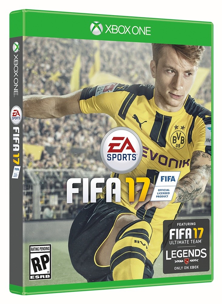 Das neue Cover von Fifa 17 mit Marco Reus.