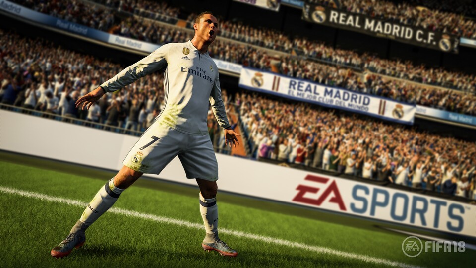 Cristiano Ronaldo ziert das Cover von FIFA 18.
