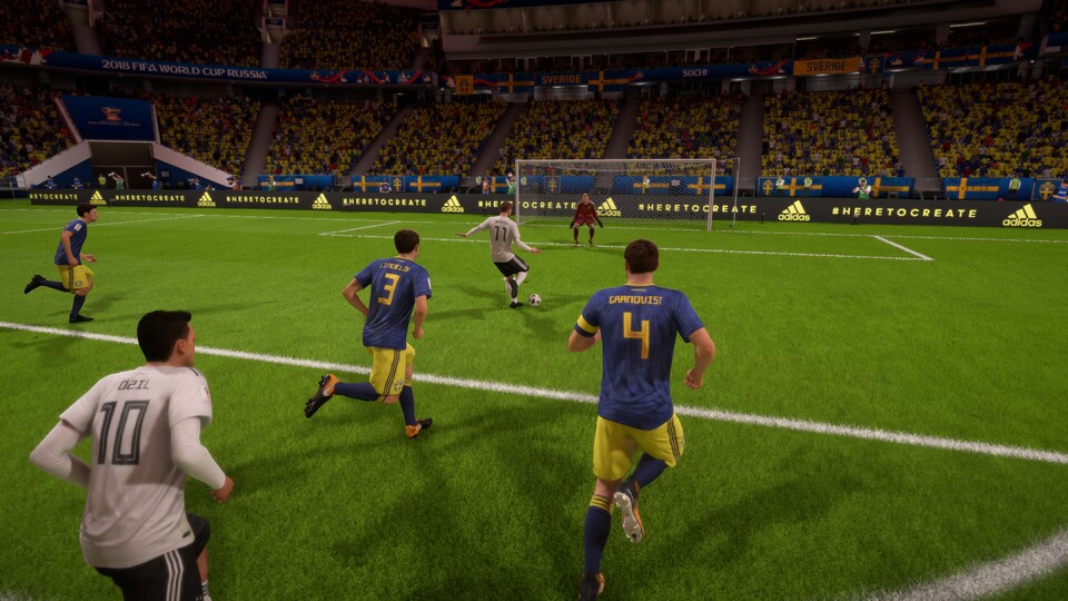 Laut EA hat das FIFA 18 WM-Update das Spiel übrigens nicht verändert.