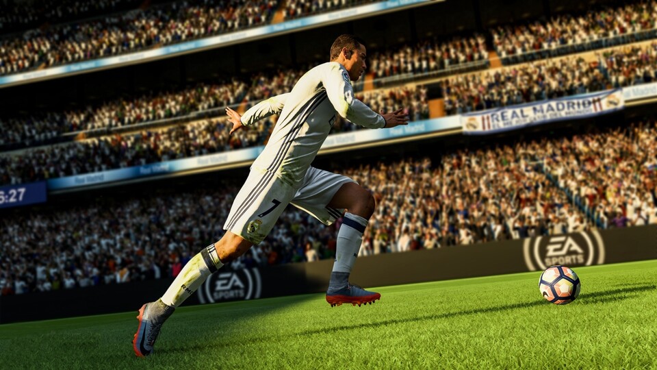 FIFA 18 setzt auf überarbeitetes Dribbling und neue Flanken-Steuerung.