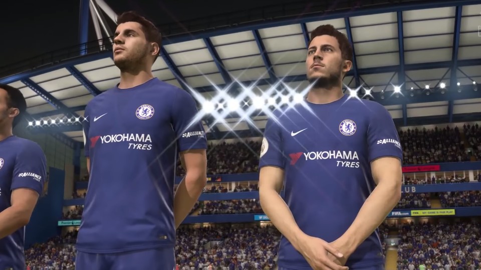 Die Spielergesichter in FIFA 18 sollen noch realistischer aussehen als im letzten Jahr.