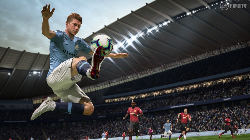 Annahmen wie diese von Manchester Citys Kevin de Bruyne kommen in FIFA 19 neu hinzu. 