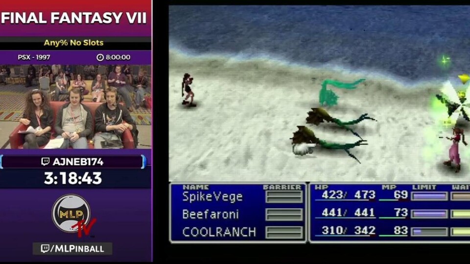 Bei einem Final Fantasy 7-Speedrun gibt es keine Verschnaufspausen.