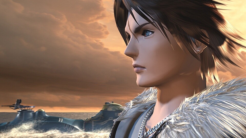 Squall Leonhart - der Held von Final Fantasy 8 - war schon immer ein Schönling. Jetzt sieht man es endlich auch.