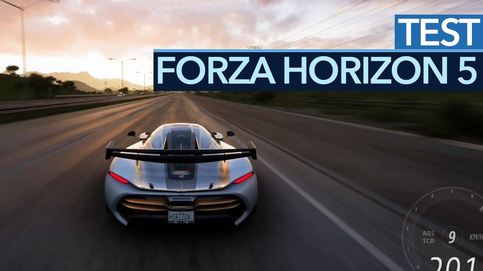 Test-Video zu Forza Horizon 5.