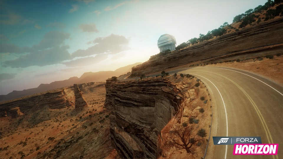 Die Landschaften in Forza Horizon sind weitläufig und stimmungsvoll gestaltet.
