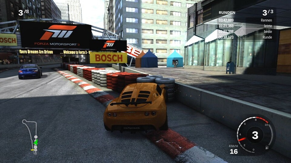 Forza Motorsport 3: Nach diesem Crash ist es Zeit, die Rückspulfunktion einzusetzen.