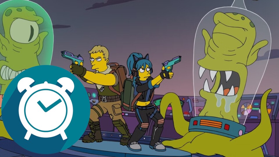 Fortnite startet die neue Simpsons-Season mit einem Live-Event, das wir hier begleiten.