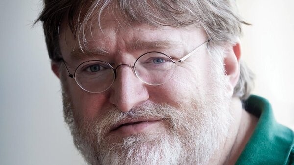 Gabe Newell von Valve ist ein Befürworter des von Microsoft angekündigten Cross-Platform-Play.
