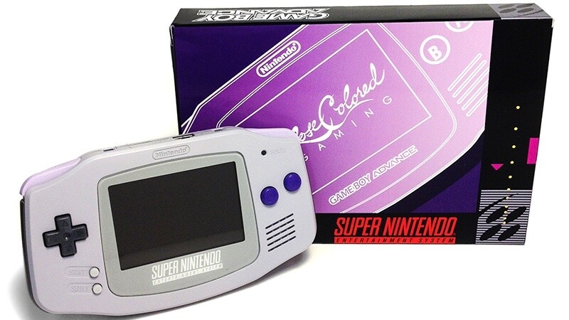 Der Game Boy Advance erscheint demnächst in limitierter Auflage in einem SNES-Design.