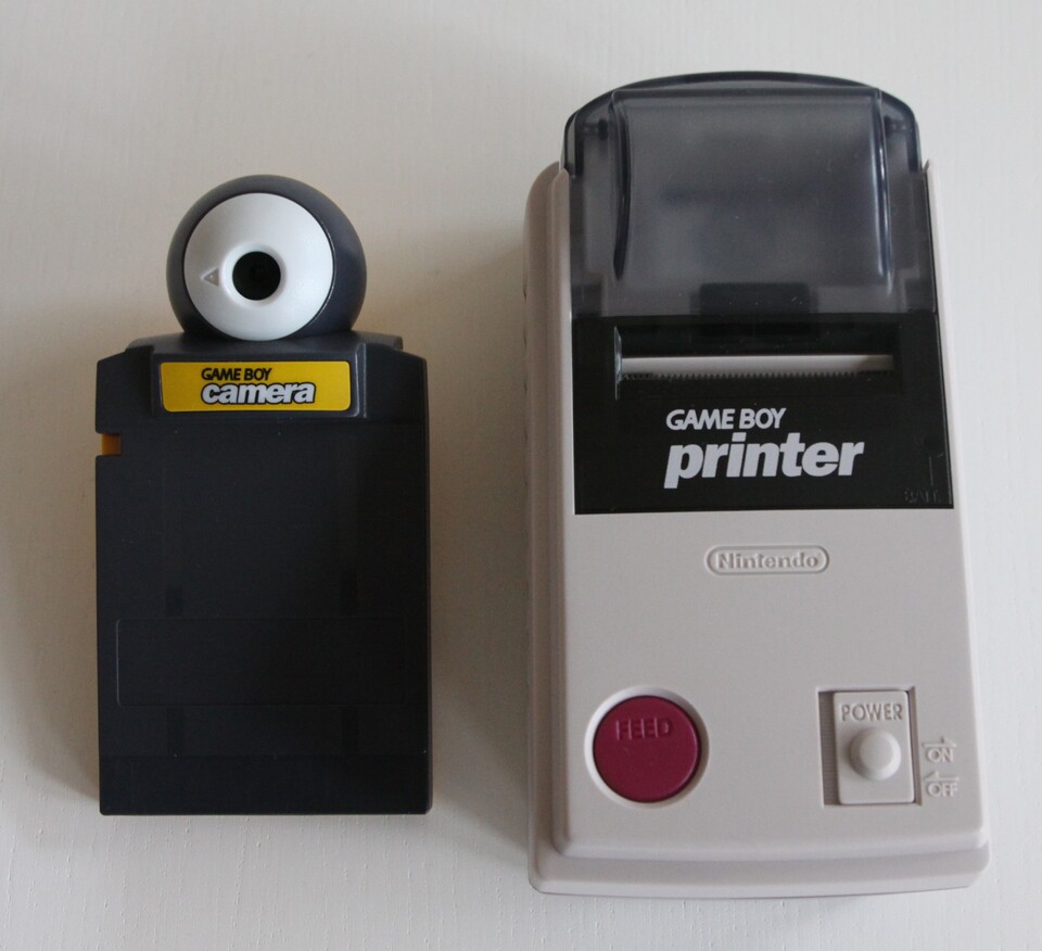 Die Game Boy Camera und der Game Boy Printer sind witzige (und bis heute sehr günstig erhältliche) Hardware-Gimmicks für das Nintendo-Handheld.