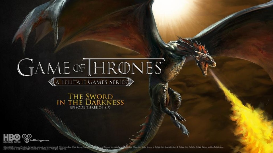 Game of Thrones: Episode 3 - The Sword in the Darkness wird wohl von Drachen und der Nachtwache handeln. 