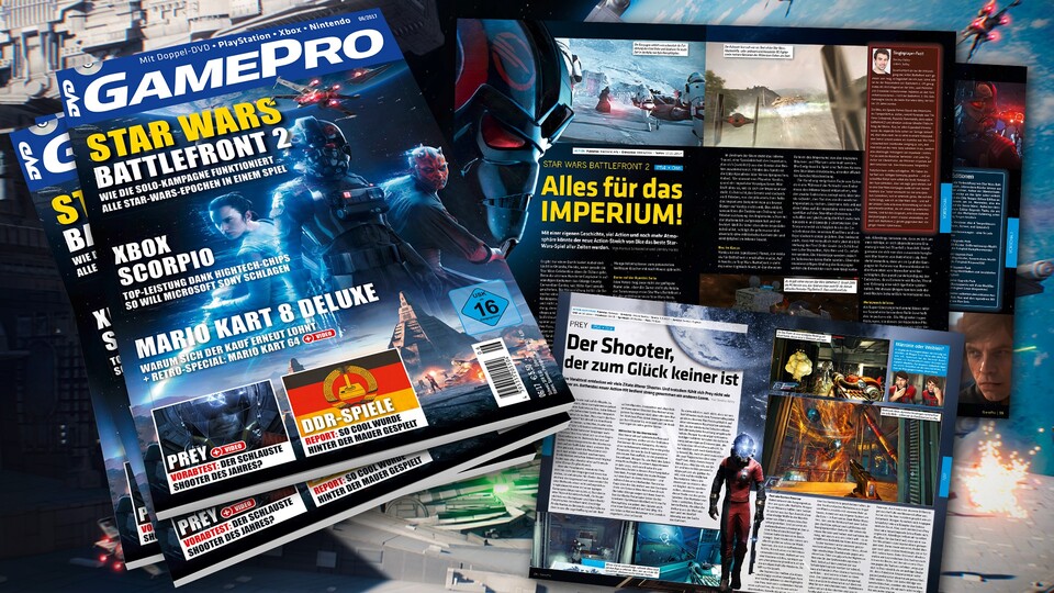 GamePro 6/2017 - jetzt am Kiosk!