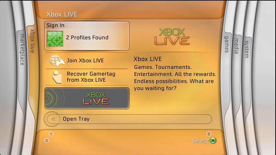 Auf der Xbox 360 wird Xbox Live zum wegweisenden Konsolen-Online-Service. Gamerscore und Achievements motivieren zu intensiverem Spiel, ein Marktplatz lässt die Indie-Szene aufhorchen.