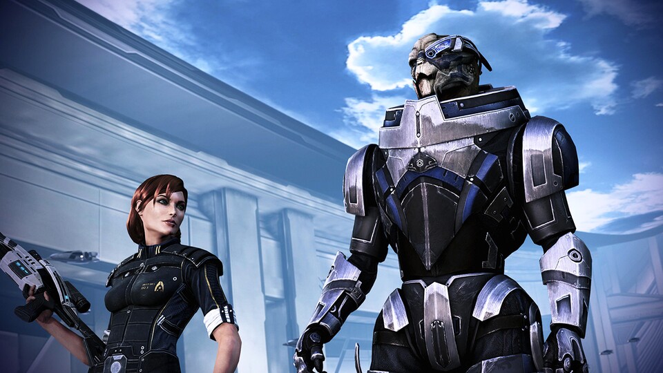 Garrus und Shepard bilden ein unschlagbares Team, zumindest ab Mass Effect 2.