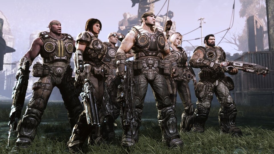 Gears of War 3 - Das Delta Squad