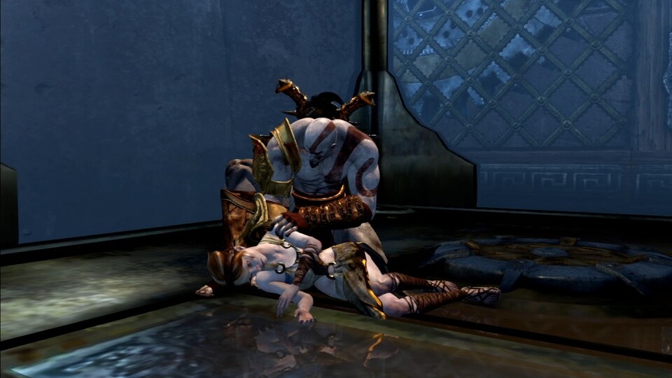 God of War 3: Das Mädchen Pandora soll geopfert werden, weckt aber im knallharten Kämpfer Kratos Beschützerinstinkte. [PS3]