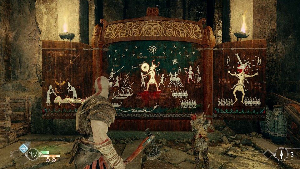 Ob irgendwann auch Kratos' und Atreus' Geschichte auf einer der Tafeln steht?