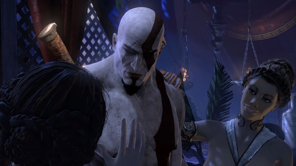 Immer wieder wird Kratos von den Illusionen der Furien getäuscht. Auch das Spiel versucht mit Edelgrafik über fehlende Inhalte hinwegzutäuschen.