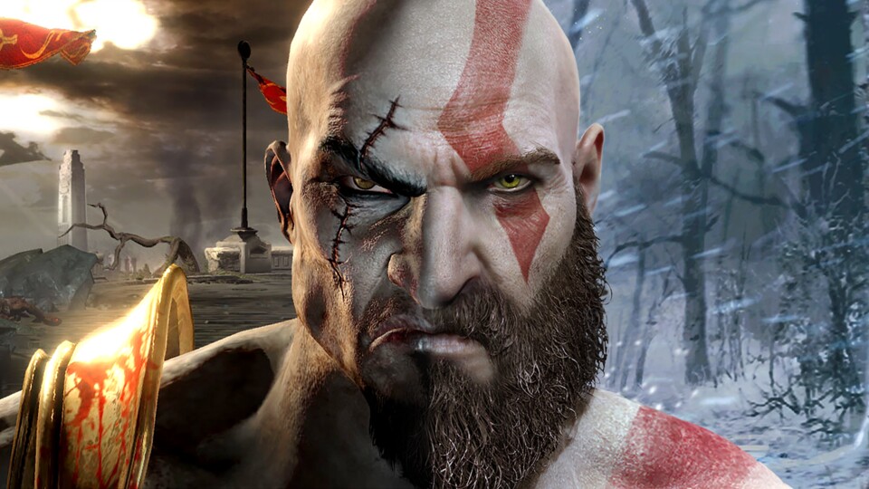 Der alte und der neue Kratos – Kai kann nur mit einem der beiden etwas anfangen.
