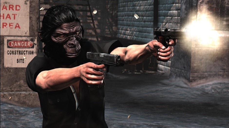 Die Gorilla-Maske aus dem neuen »Gorilla Warfare« - DLC zu Max Payne 3.