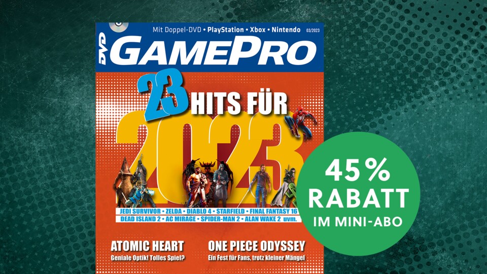 GamePro 0323 mit großer Titelstory 23 Hits für 2023. Direkt zum günstigen Mini-Abo!