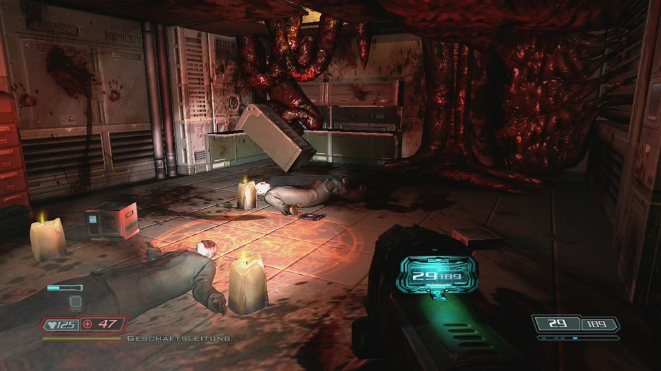 Doom 3 ist die Hölle, sprichwörtlich. Denn das Böse, das auf dem Mars über die Menschen herfällt, kommt direkt aus den Tiefen der Unterwelt.
