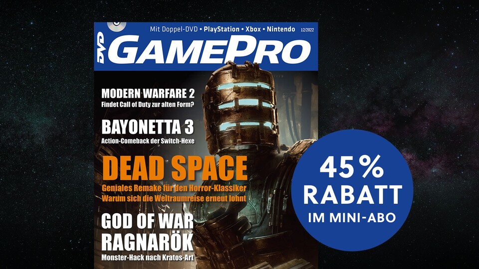 GamePro 1222 mit großer Titelstory zu Dead Space. Direkt zum günstigen Mini-Abo!