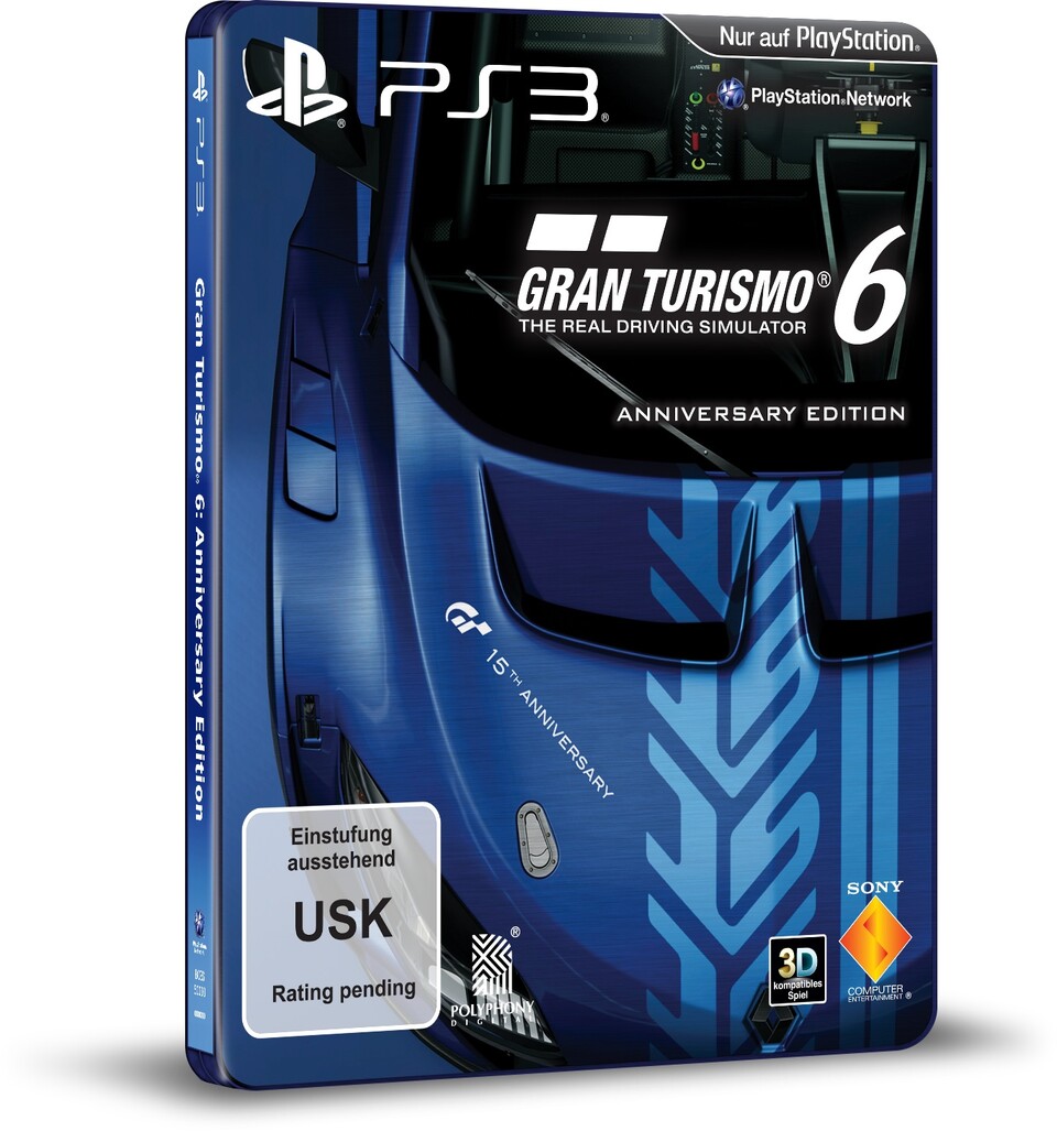 Die »Anniversary Edition« von Gran Turismo 6 kann bei Media Markt vorbestellt werden.