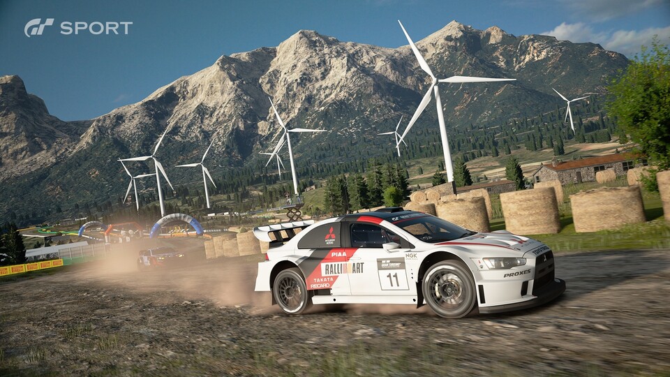 Die Gran Turismo Sport-Demo bietet auch Rallye-Action.