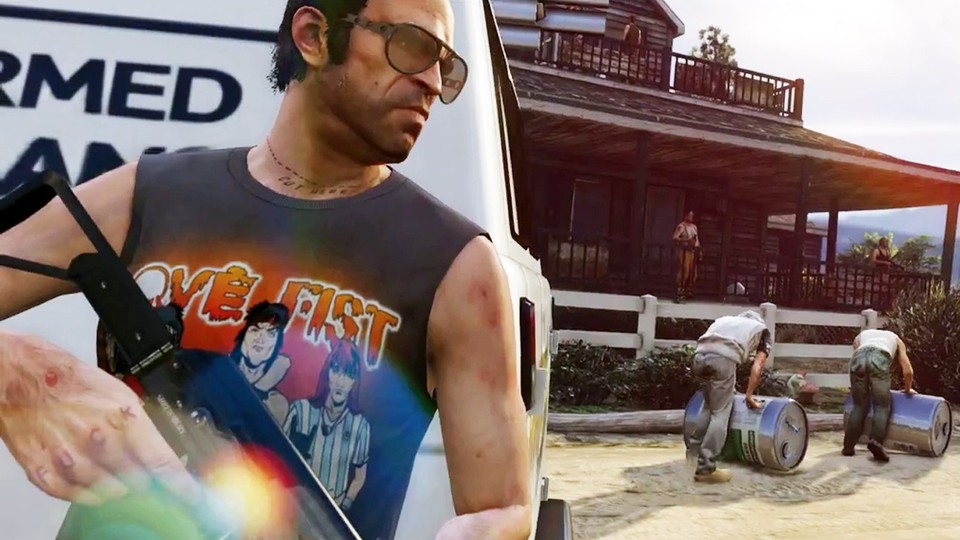 Grand Theft Auto V - Trailer: Das wilde Leben in Los Santos
