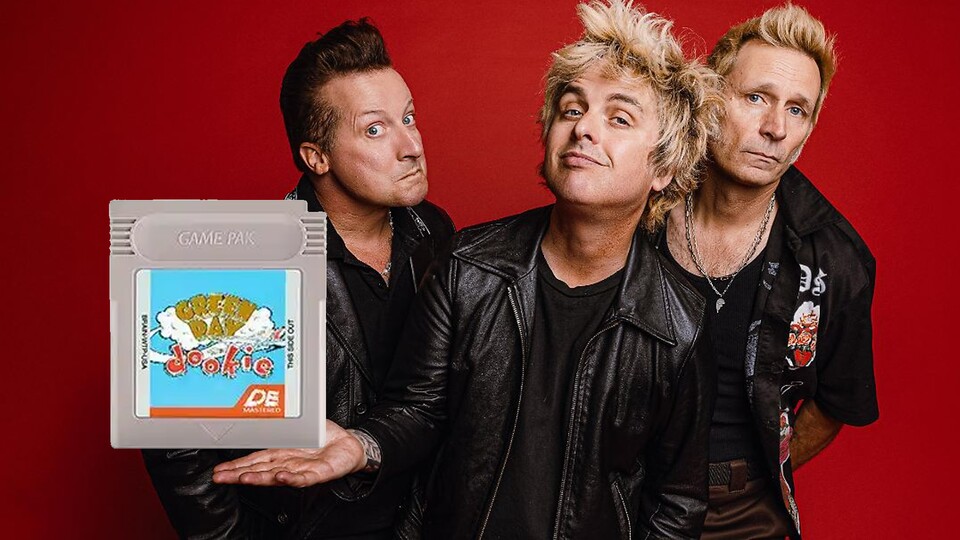 Green Day on the GameBoy – stuff is available!