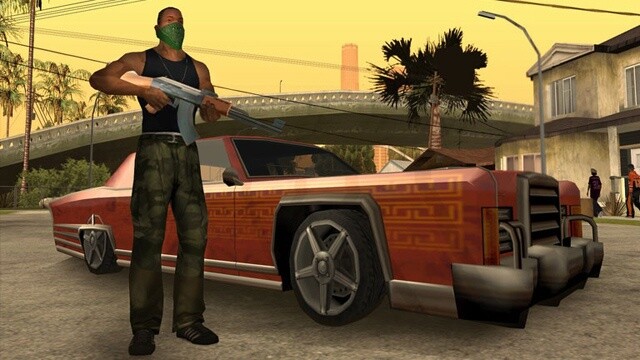 In GTA: San Andreas lassen sich Hauptdarsteller CJ und seine Karren innerhalb eines gewissen Rahmens individualisieren.