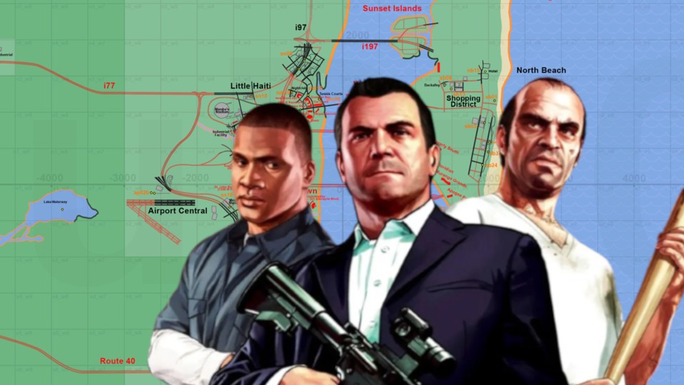 Hier sind alle Hinweise zur Map von GTA 6.