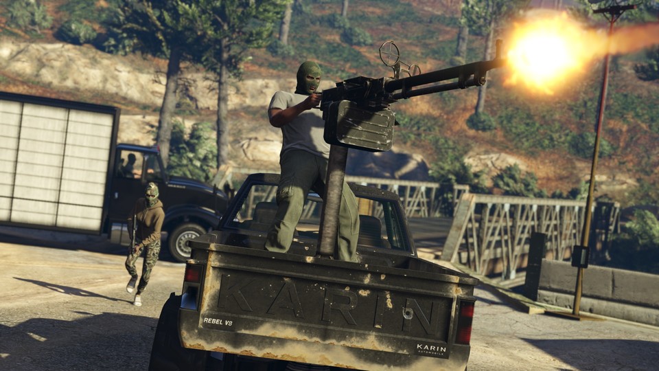 GTA 5 bekommt noch im März 2015 ein neues Online-Raubüberfall-Feature. Rockstar Games hat dazu nun einen neuen Trailer veröffentlicht.