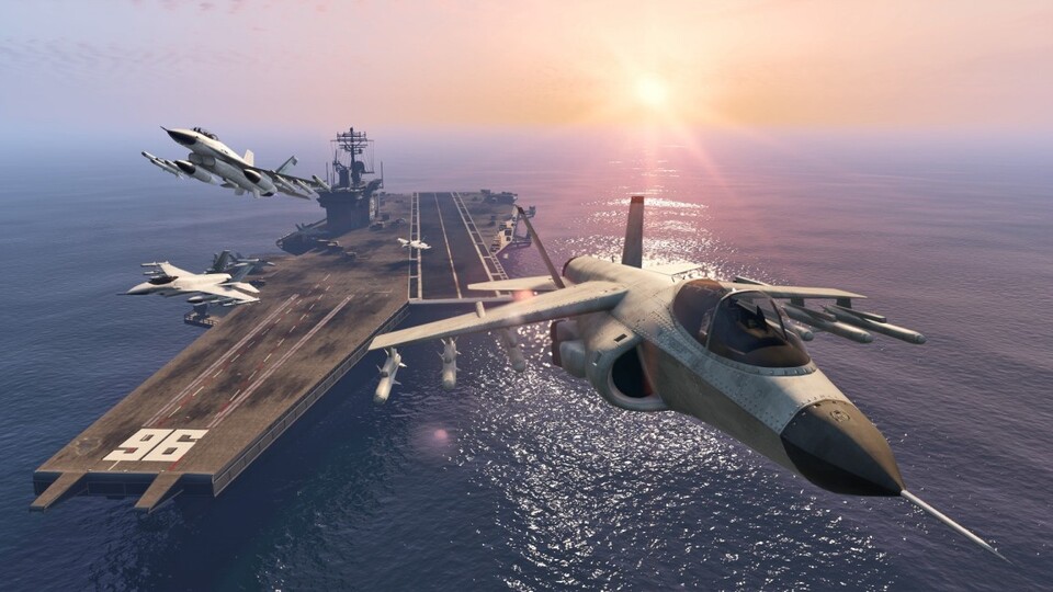 Der Flugzeugträger aus den Heist-Missionen wird wohl nicht in den »Free Mode« von GTA Online übergehen.