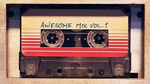 Die Awesome Mixes aus Guardians of the Galaxy verkaufen sich auch auf Kassette gut.